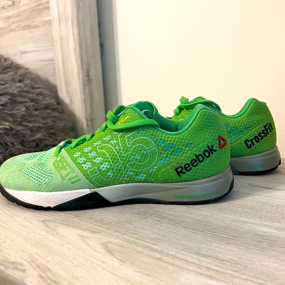 Lime Green Reebok CrossFit Training Shoes